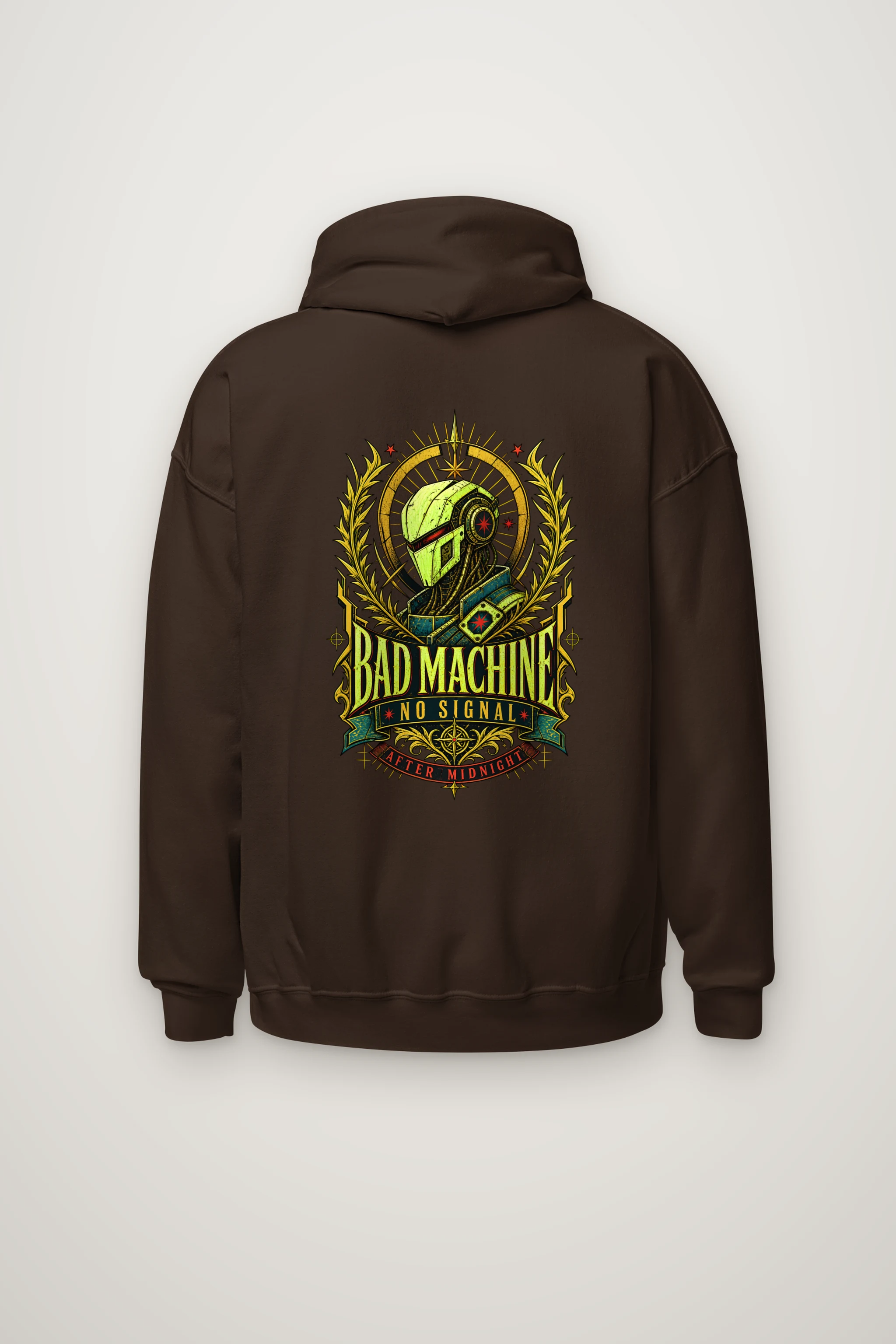 "Bad Machine" Heavy Blend Unisex Pullover Hoodie