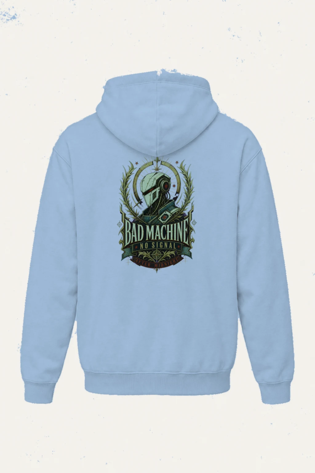 "Bad Machine No Signal" Heavy Blend Unisex Pullover Hoodie | Gildan 18500