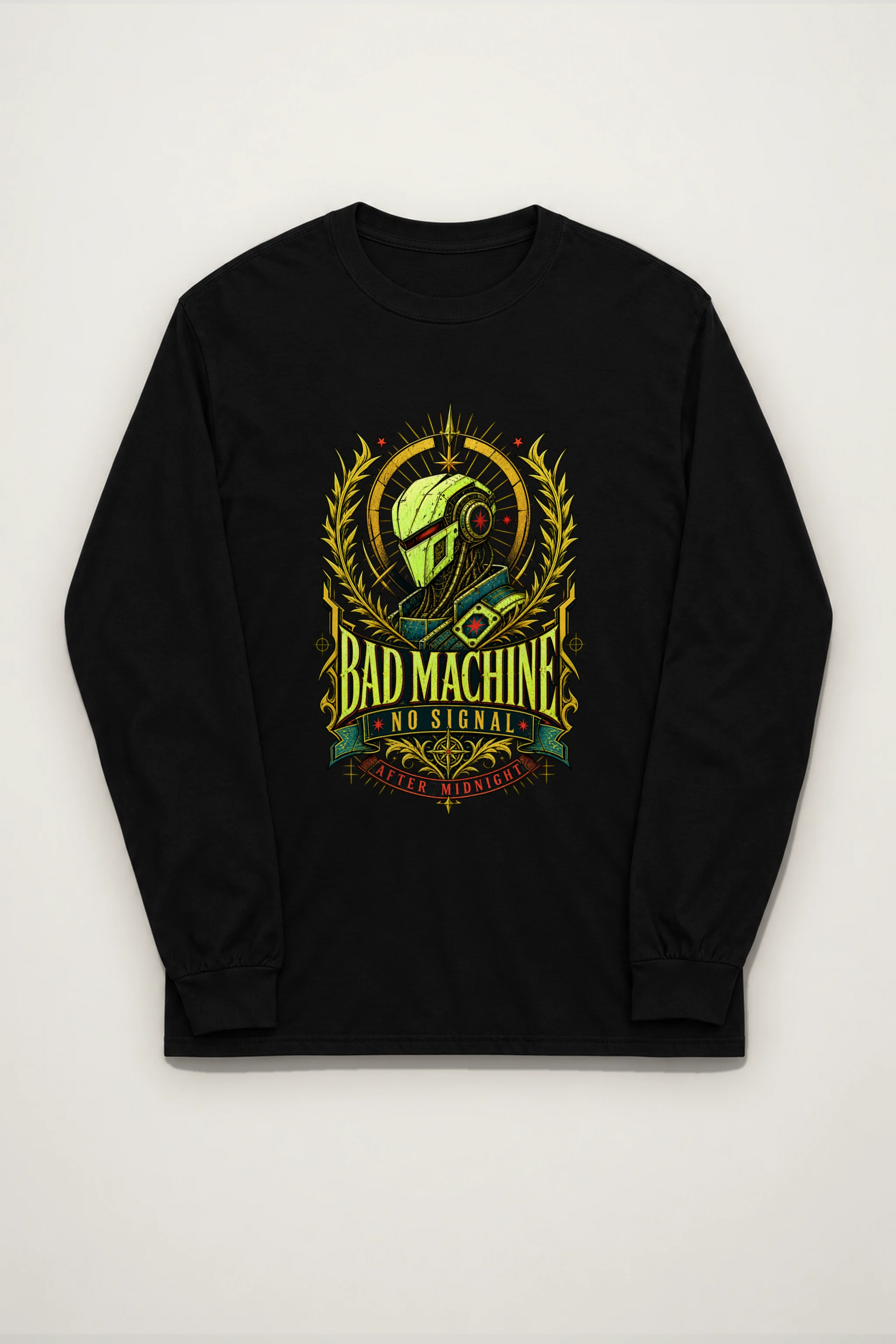 "Bad Machine" Unisex Longsleeve T-shirt