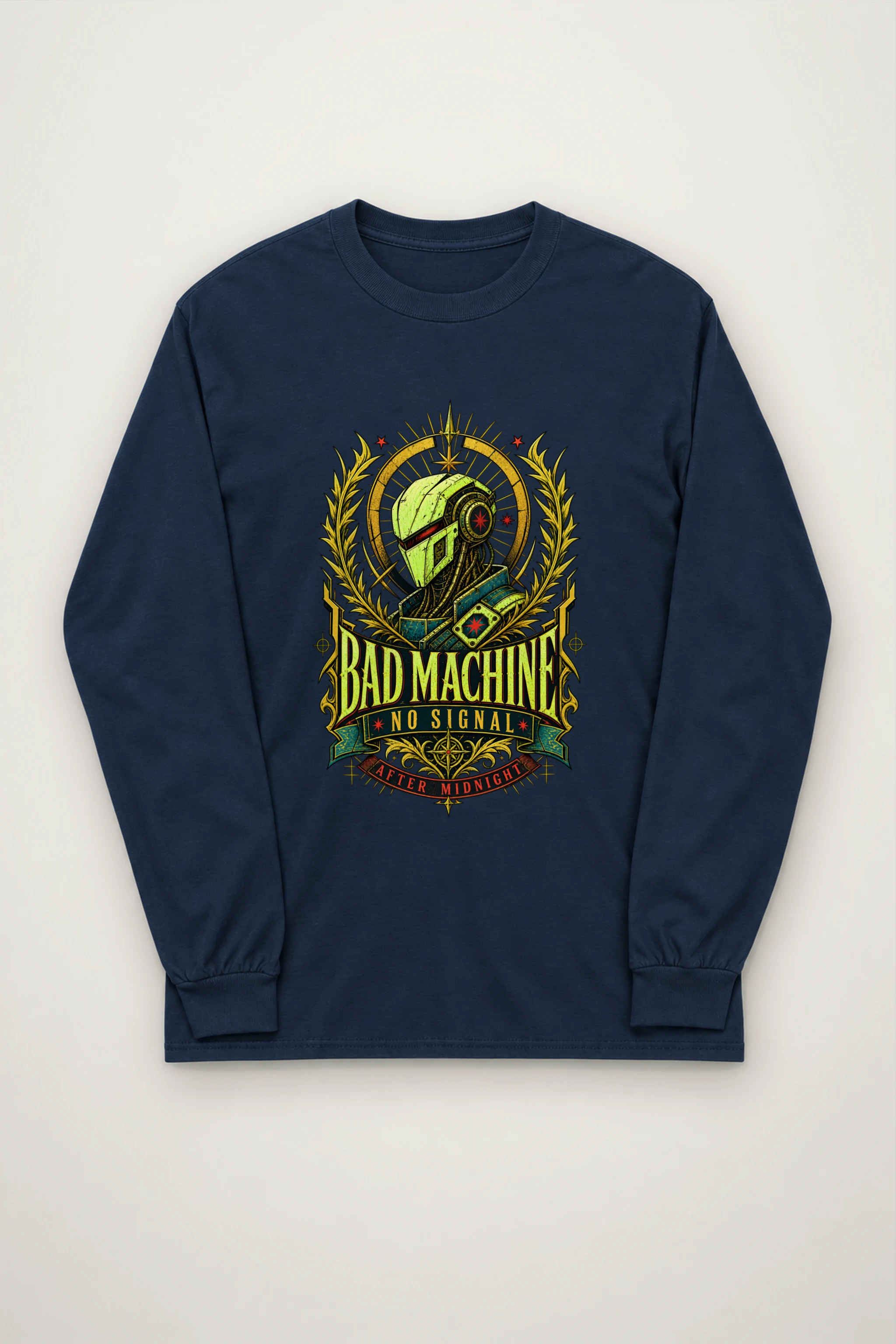 "Bad Machine" Unisex Longsleeve T-shirt
