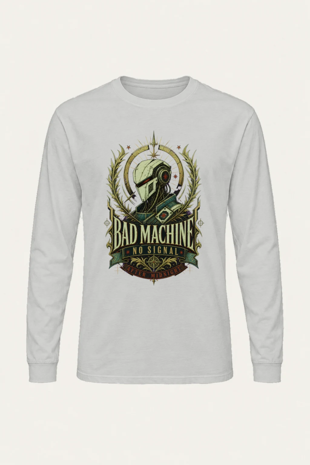 "Bad Machine" Unisex Longsleeve T-shirt | Gildan 2400