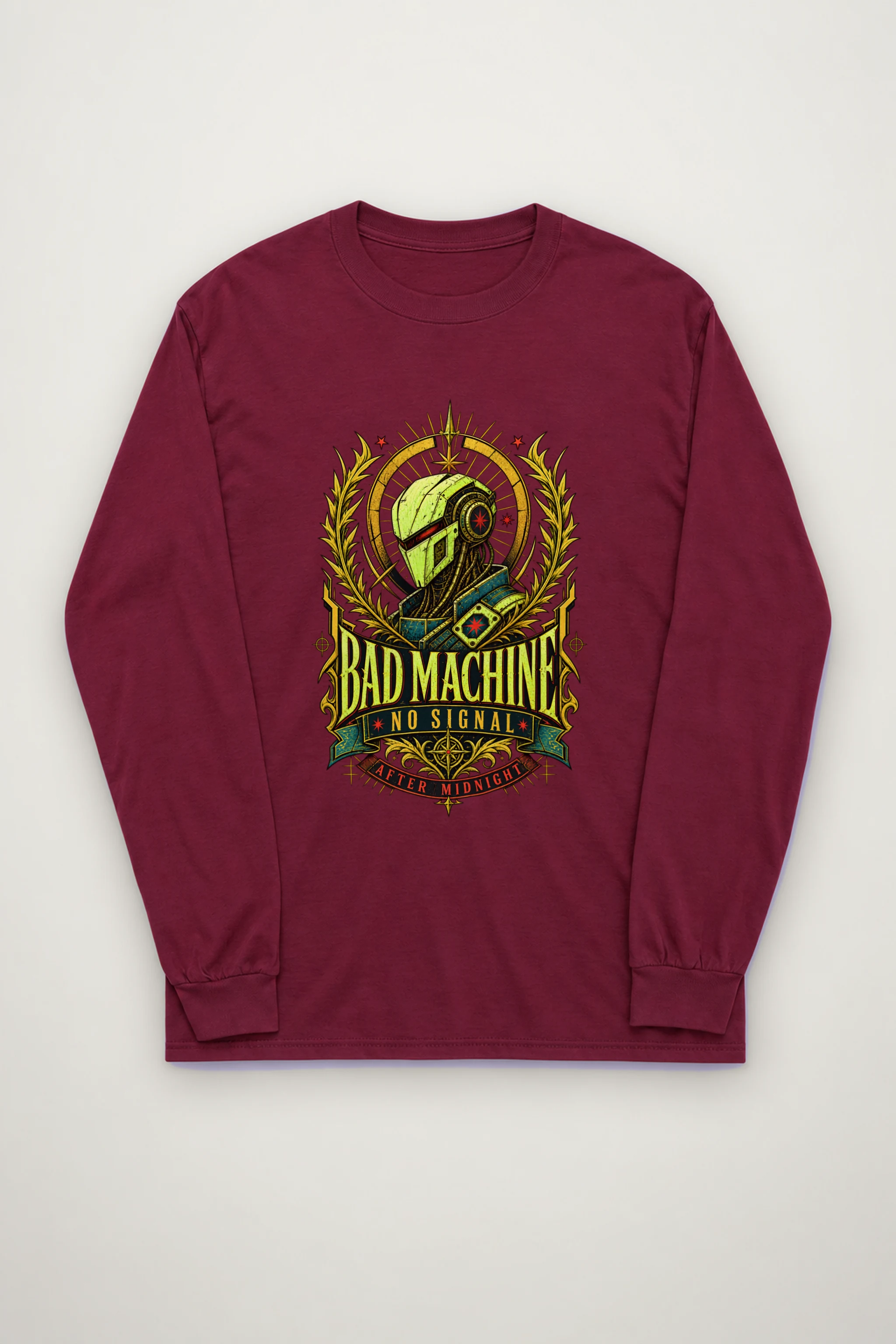 "Bad Machine" Unisex Longsleeve T-shirt