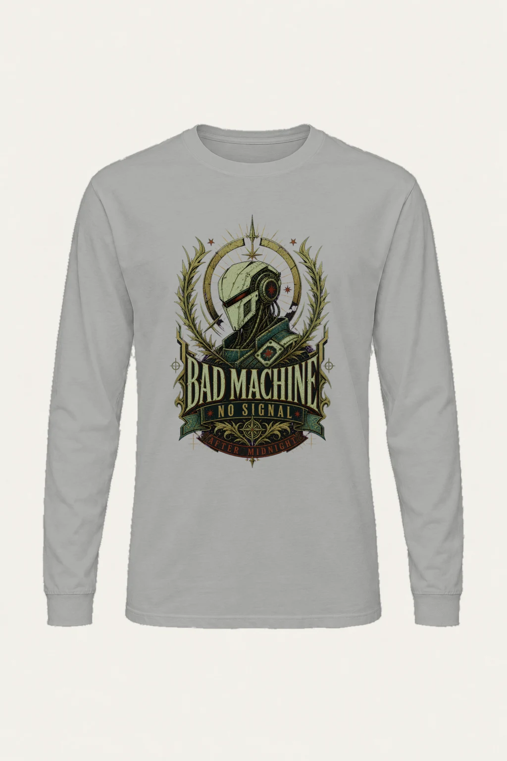 "Bad Machine" Unisex Longsleeve T-shirt | Gildan 2400