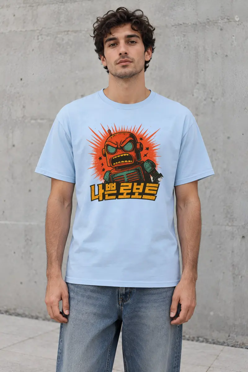 "Bad Robot" Heavyweight Unisex Crewneck T-shirt