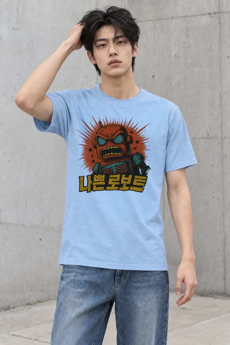 "Bad Robot" Heavyweight Unisex Crewneck T-shirt