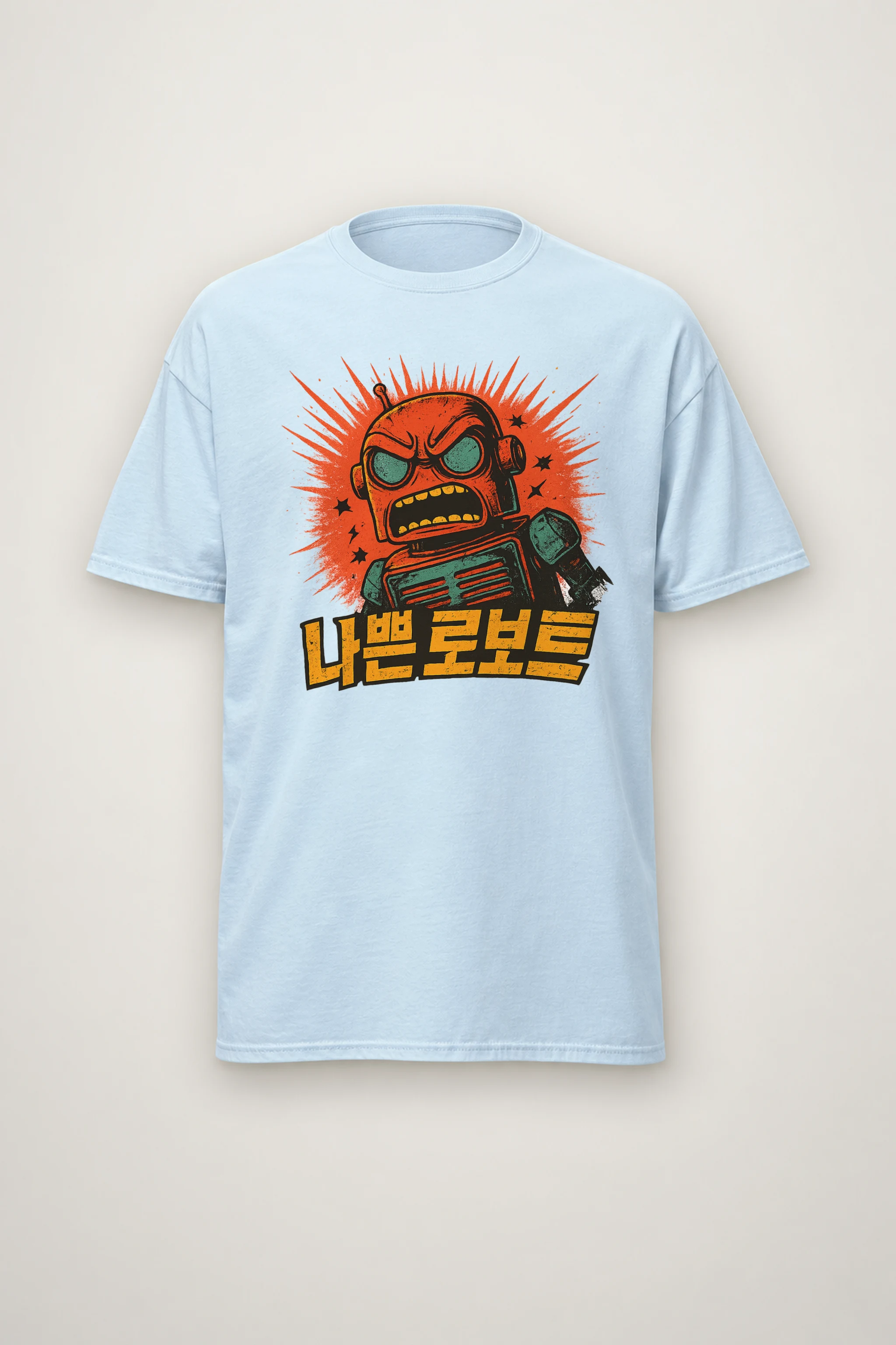 "Bad Robot" Heavyweight Unisex Crewneck T-shirt