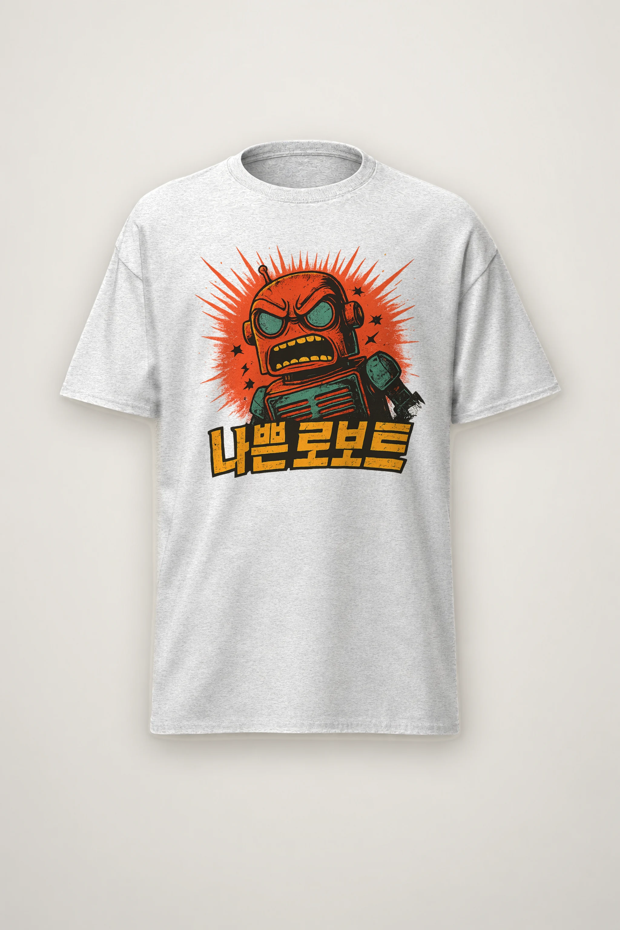 "Bad Robot" Heavyweight Unisex Crewneck T-shirt