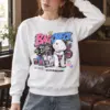 "Bag Check Pup" Heavy Blend Unisex Crewneck Sweatshirt