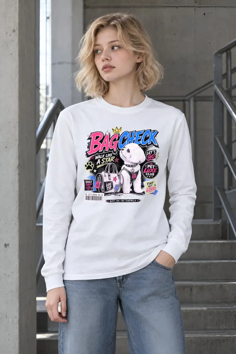 "Bag Check" Unisex Longsleeve T-shirt
