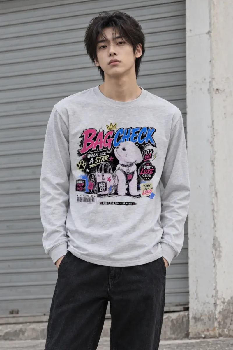 "Bag Check" Unisex Longsleeve T-shirt