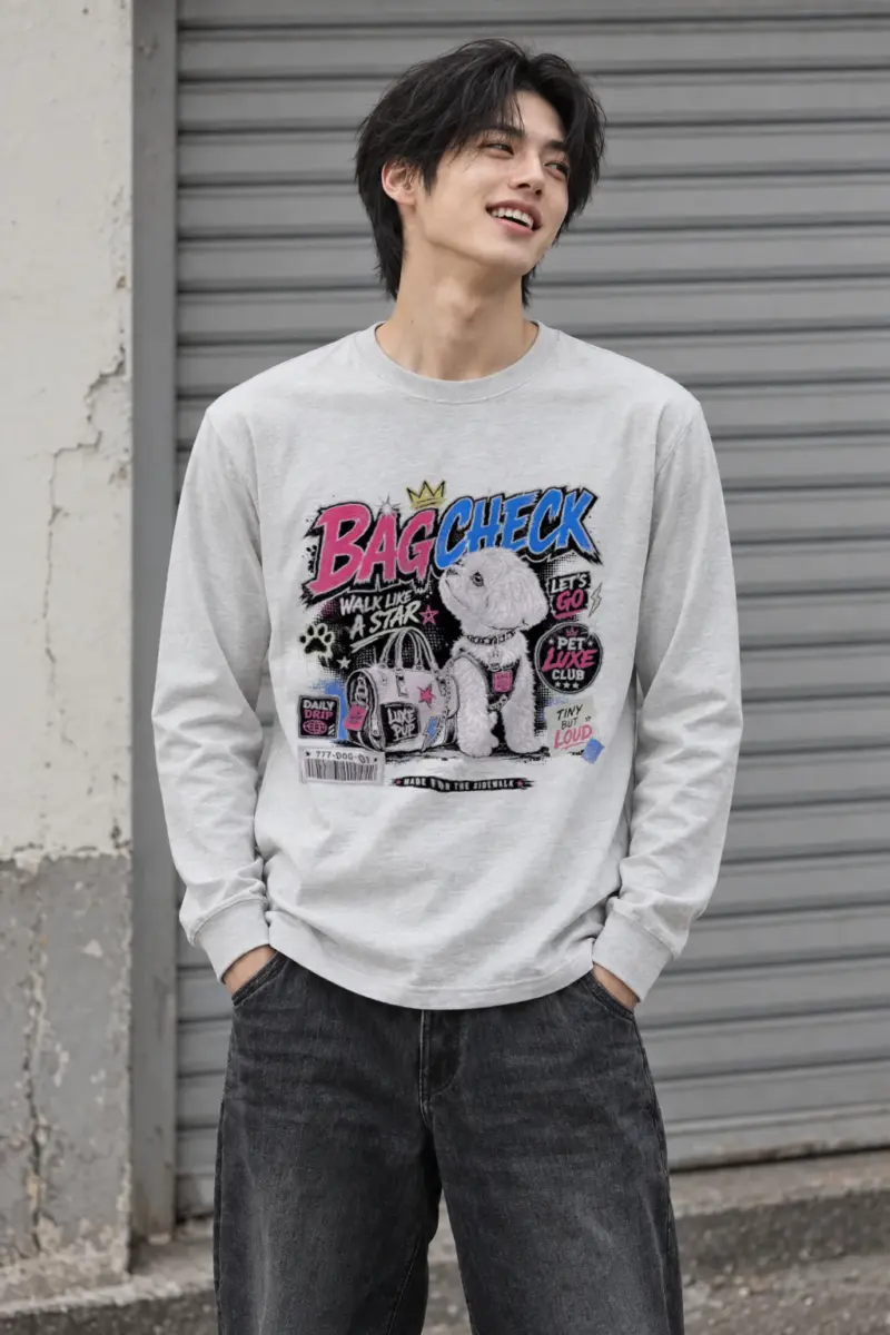 "Bag Check" Unisex Longsleeve T-shirt