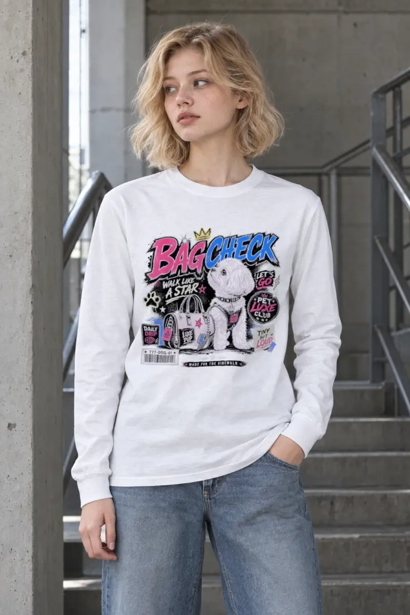 "Bag Check" Unisex Longsleeve T-shirt