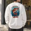 "Bait And Leap" Heavy Blend Unisex Crewneck Sweatshirt | Gildan 18000