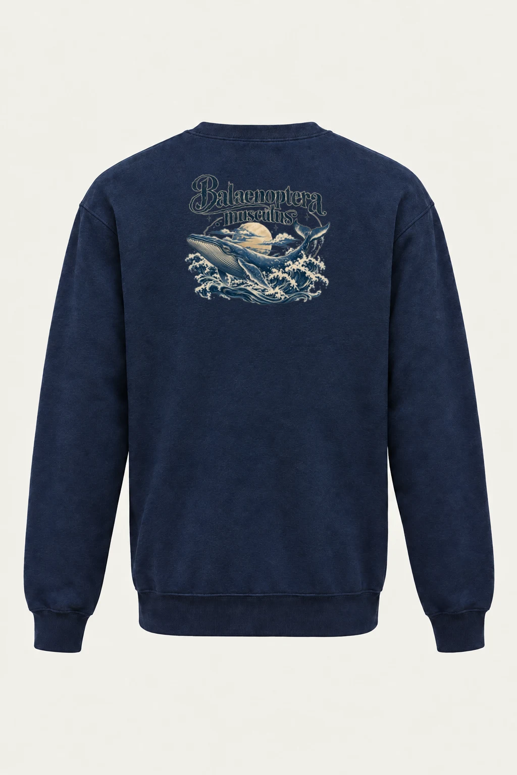 "Balaenoptera Musculus" Heavy Blend Unisex Crewneck Sweatshirt | Gildan 18000