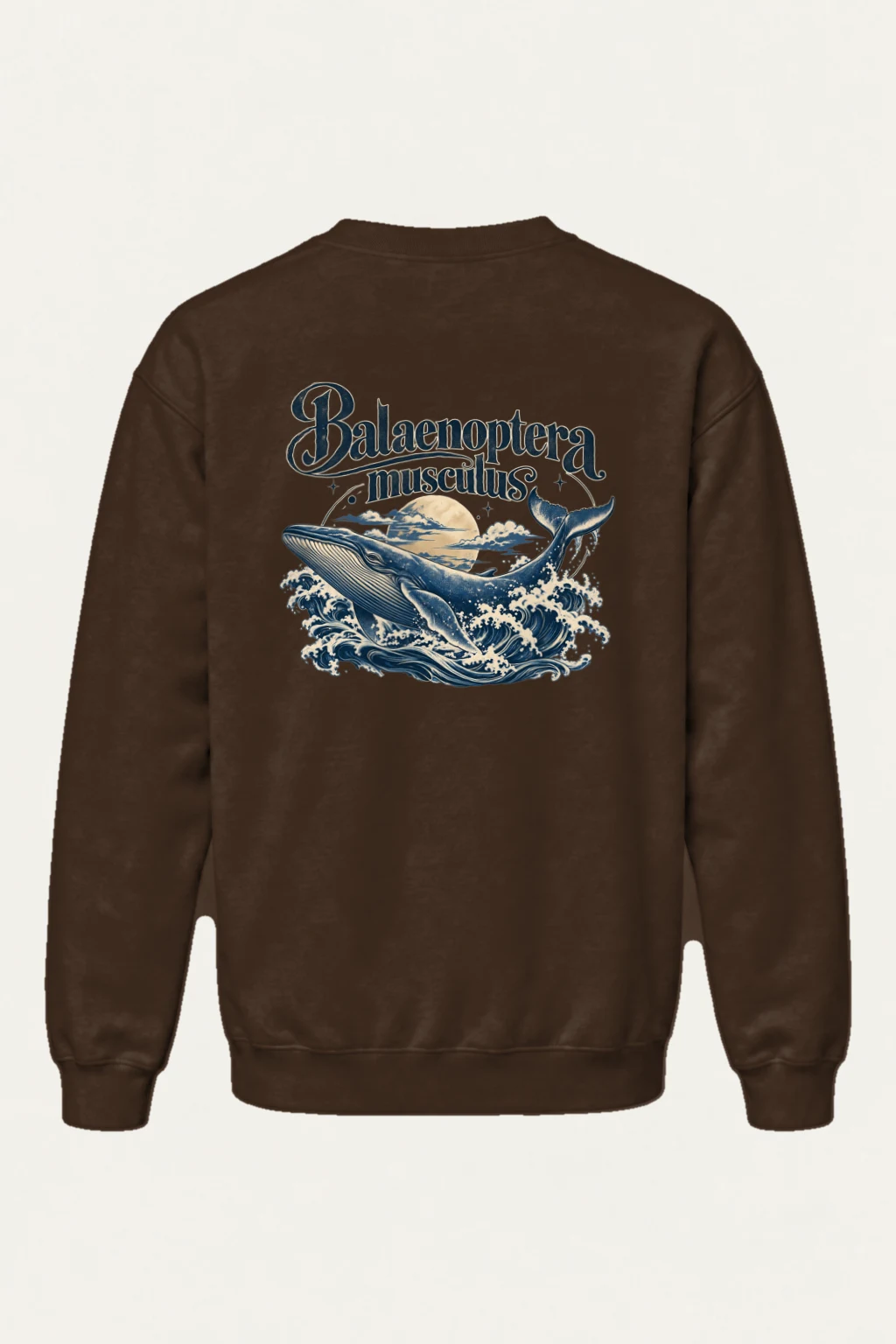 "Balaenoptera Musculus" Heavy Blend Unisex Crewneck Sweatshirt | Gildan 18000