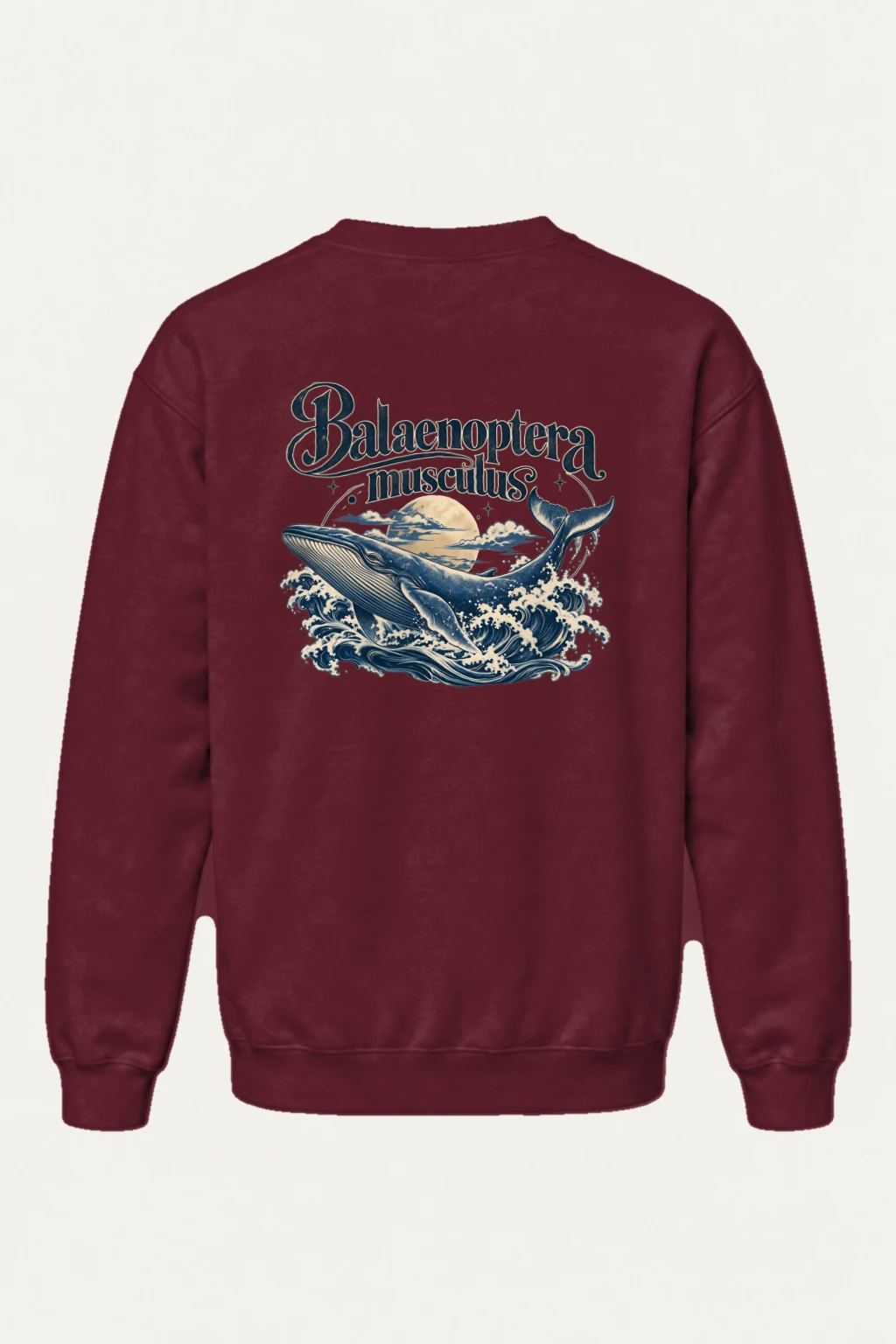 "Balaenoptera Musculus" Heavy Blend Unisex Crewneck Sweatshirt | Gildan 18000