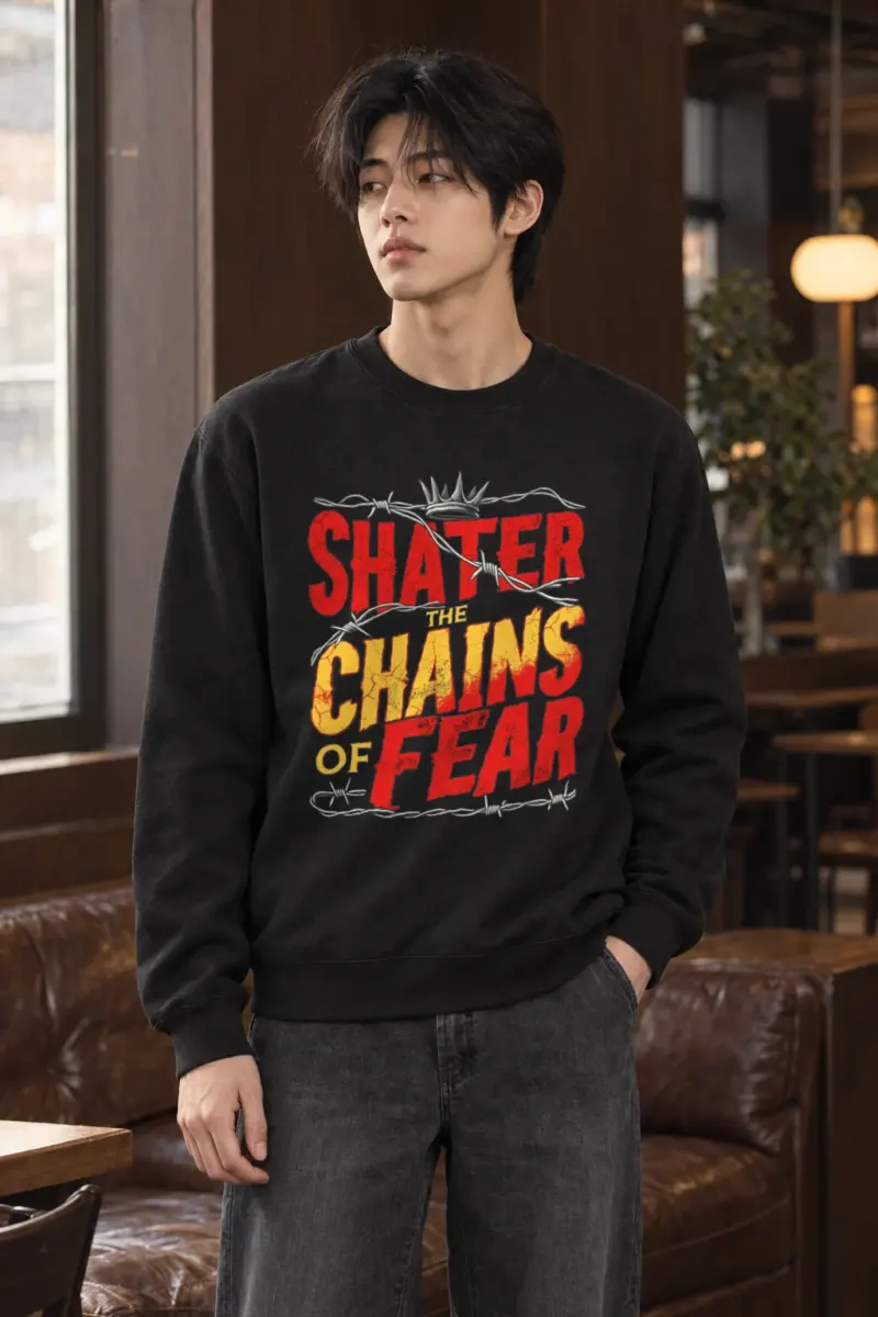 "Barbed Wire Crown" Heavy Blend Unisex Crewneck Sweatshirt