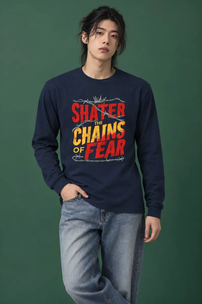 "Barbed Wire Crown" Unisex Longsleeve T-shirt