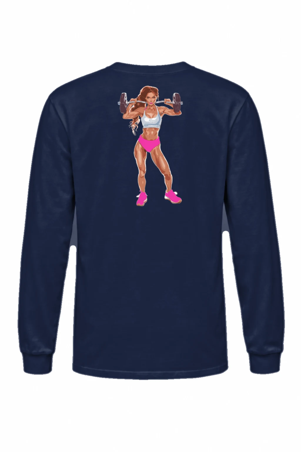 "Barbell Barbie" Unisex Longsleeve T-shirt | Gildan 2400