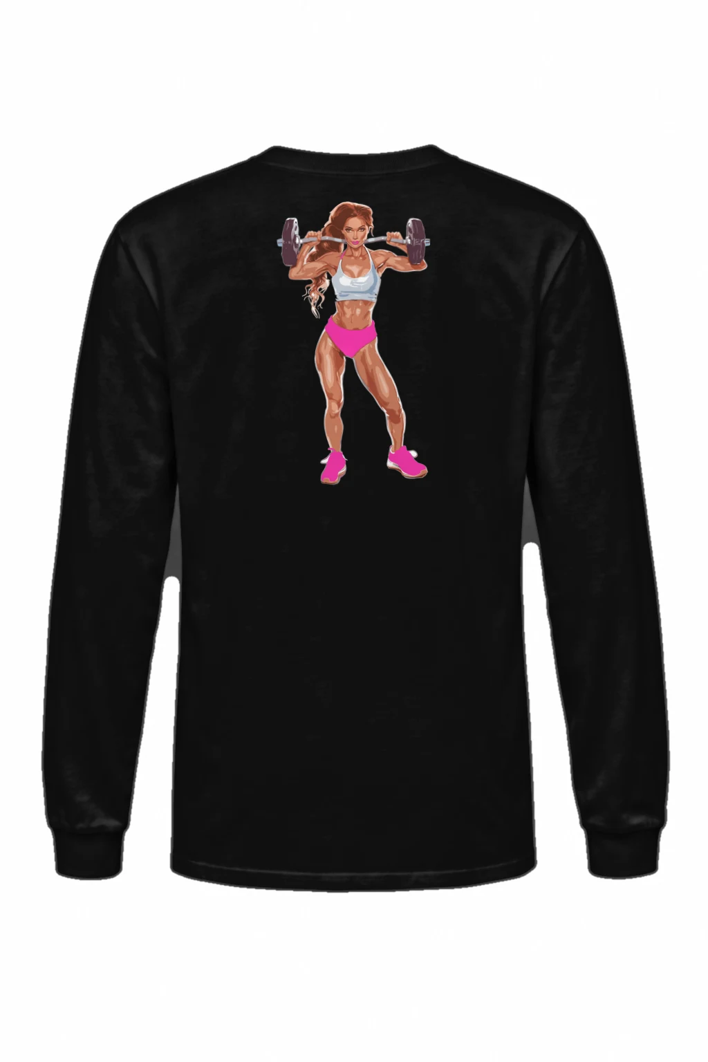 "Barbell Barbie" Unisex Longsleeve T-shirt | Gildan 2400