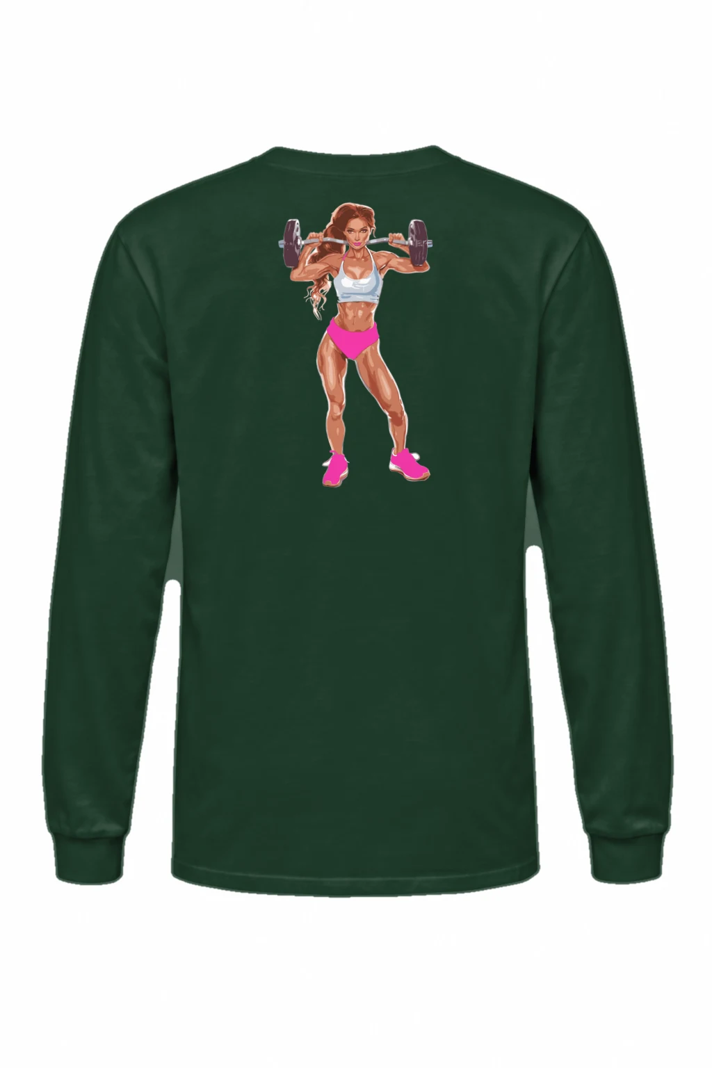 "Barbell Barbie" Unisex Longsleeve T-shirt | Gildan 2400