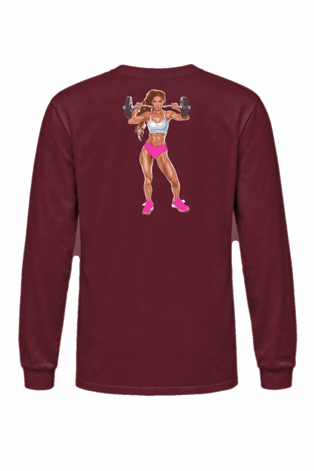 "Barbell Barbie" Unisex Longsleeve T-shirt | Gildan 2400
