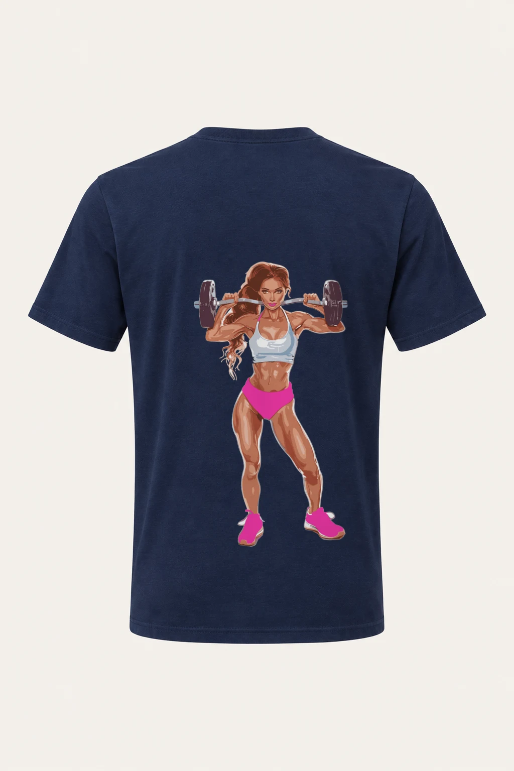 "Barbell Strength" Heavyweight Unisex Crewneck T-shirt | Gildan 5000