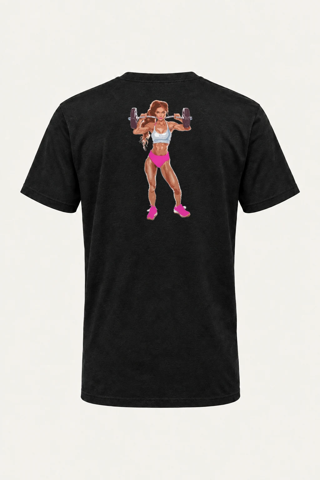 "Barbell Strength" Heavyweight Unisex Crewneck T-shirt | Gildan 5000