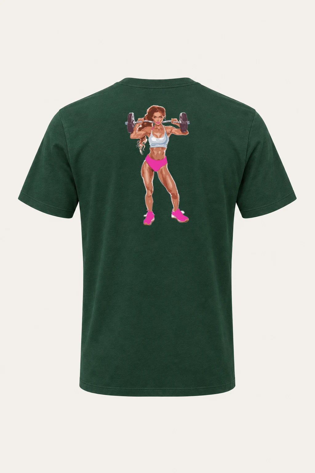 "Barbell Strength" Heavyweight Unisex Crewneck T-shirt | Gildan 5000