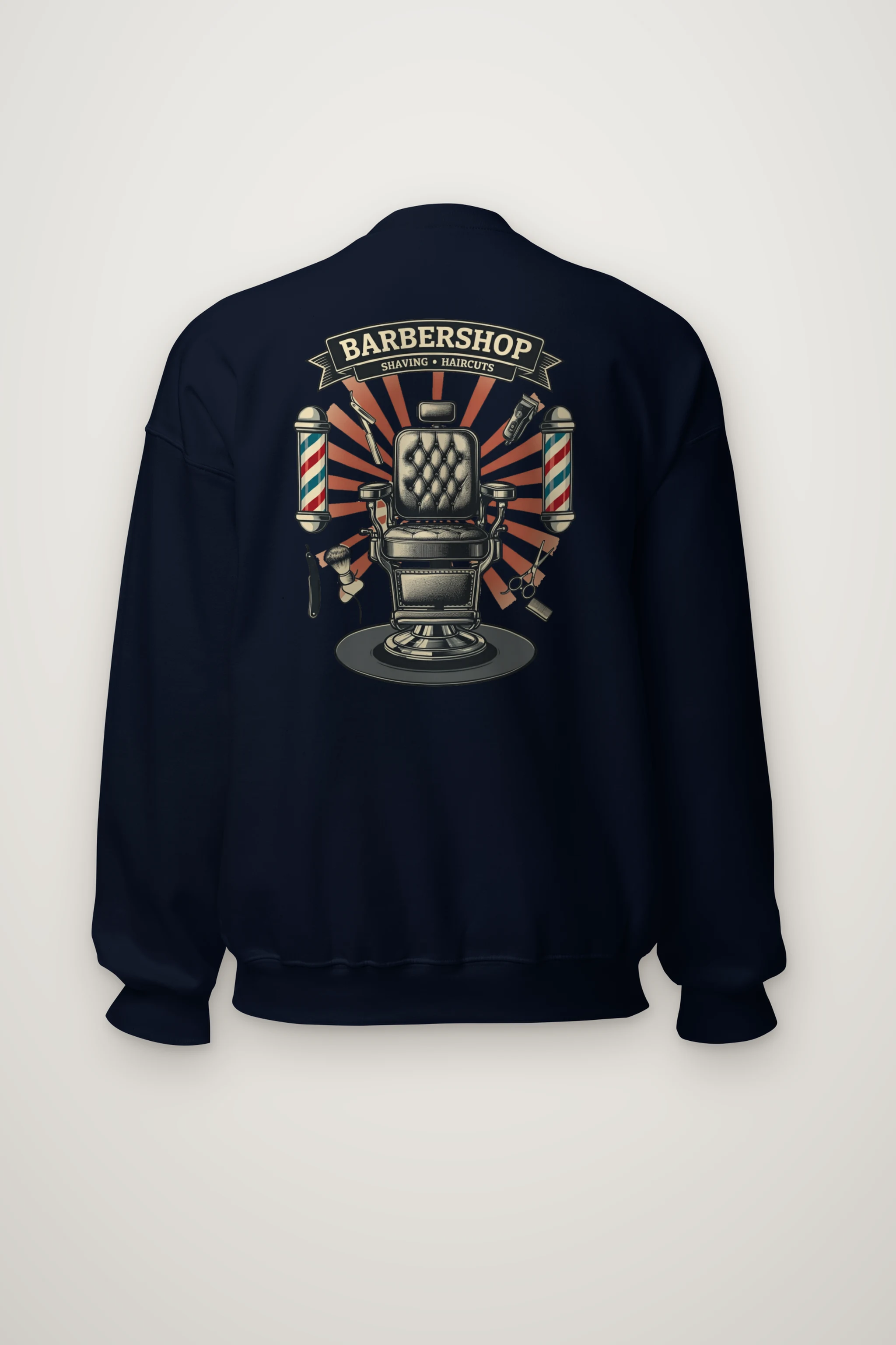 "Barbershop Classics" Heavy Blend Unisex Crewneck Sweatshirt