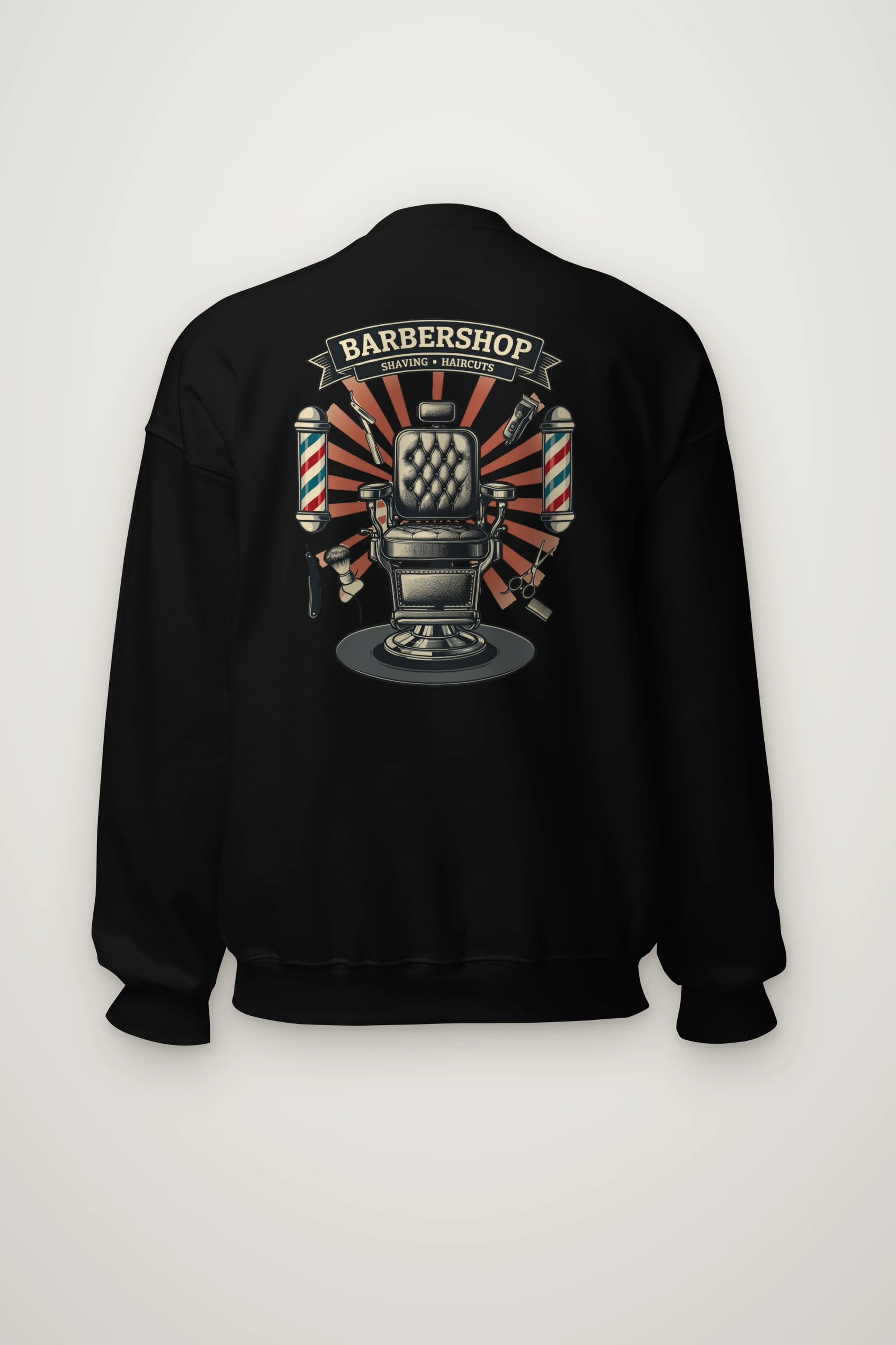"Barbershop Classics" Heavy Blend Unisex Crewneck Sweatshirt