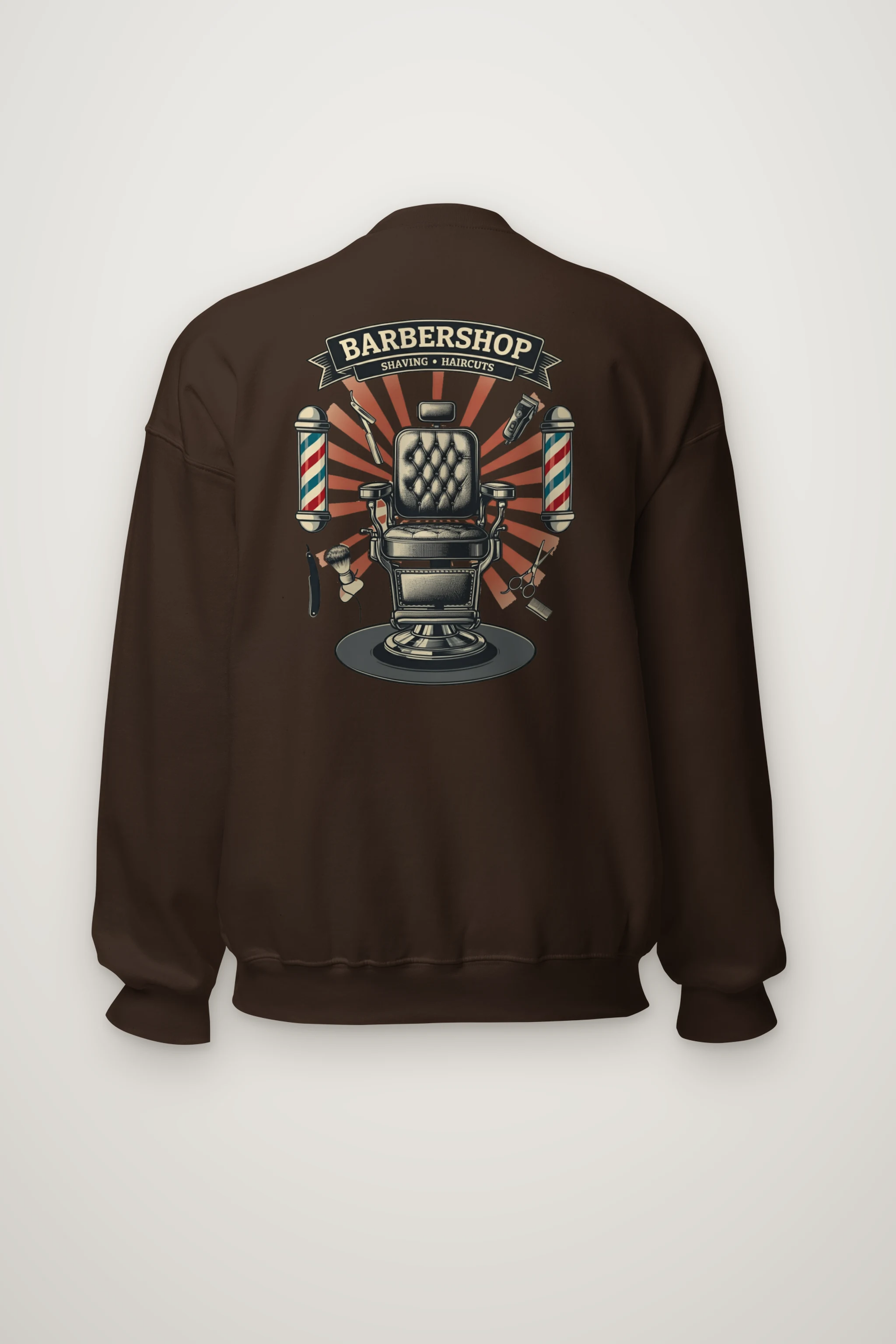 "Barbershop Classics" Heavy Blend Unisex Crewneck Sweatshirt