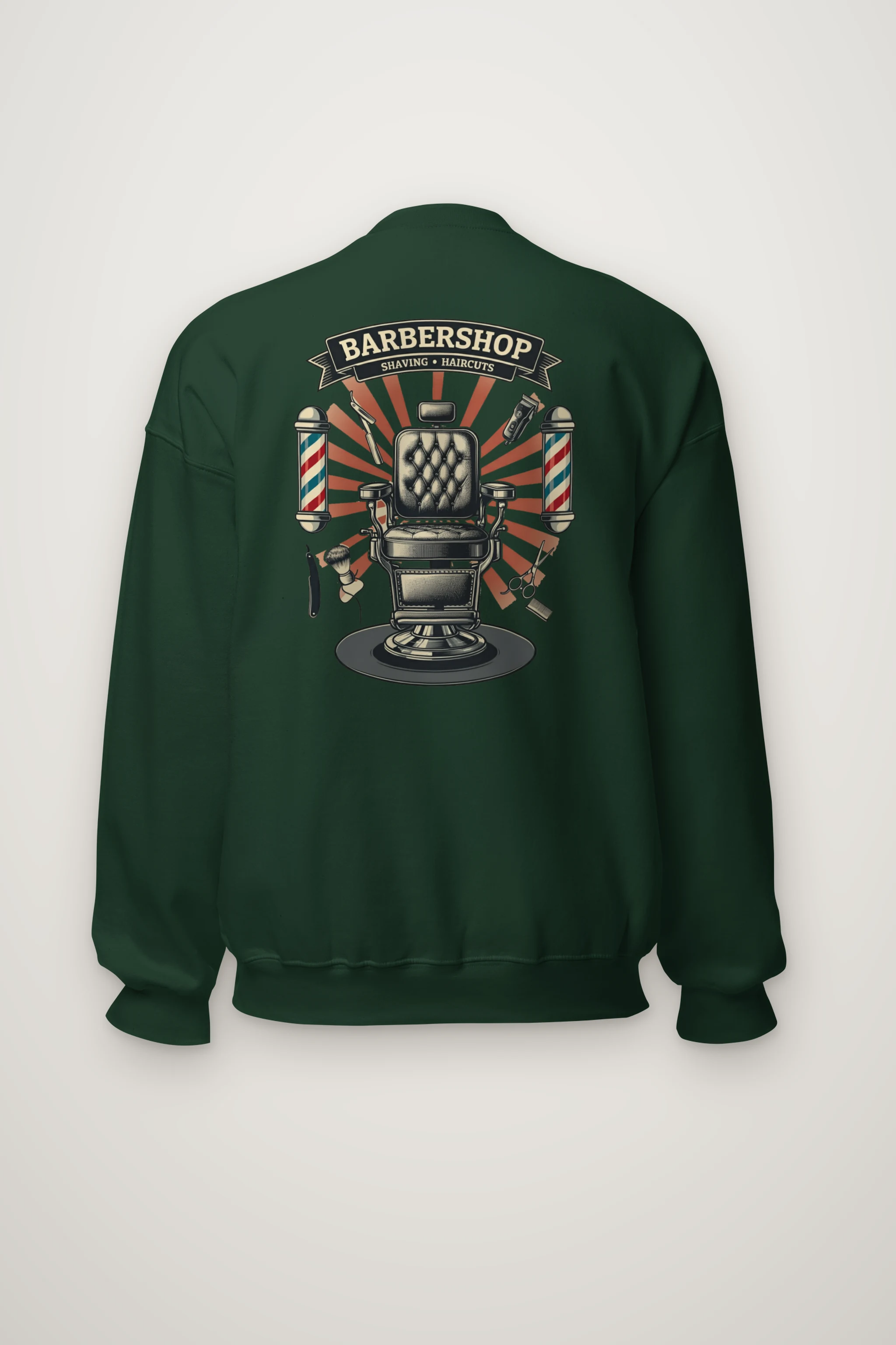 "Barbershop Classics" Heavy Blend Unisex Crewneck Sweatshirt
