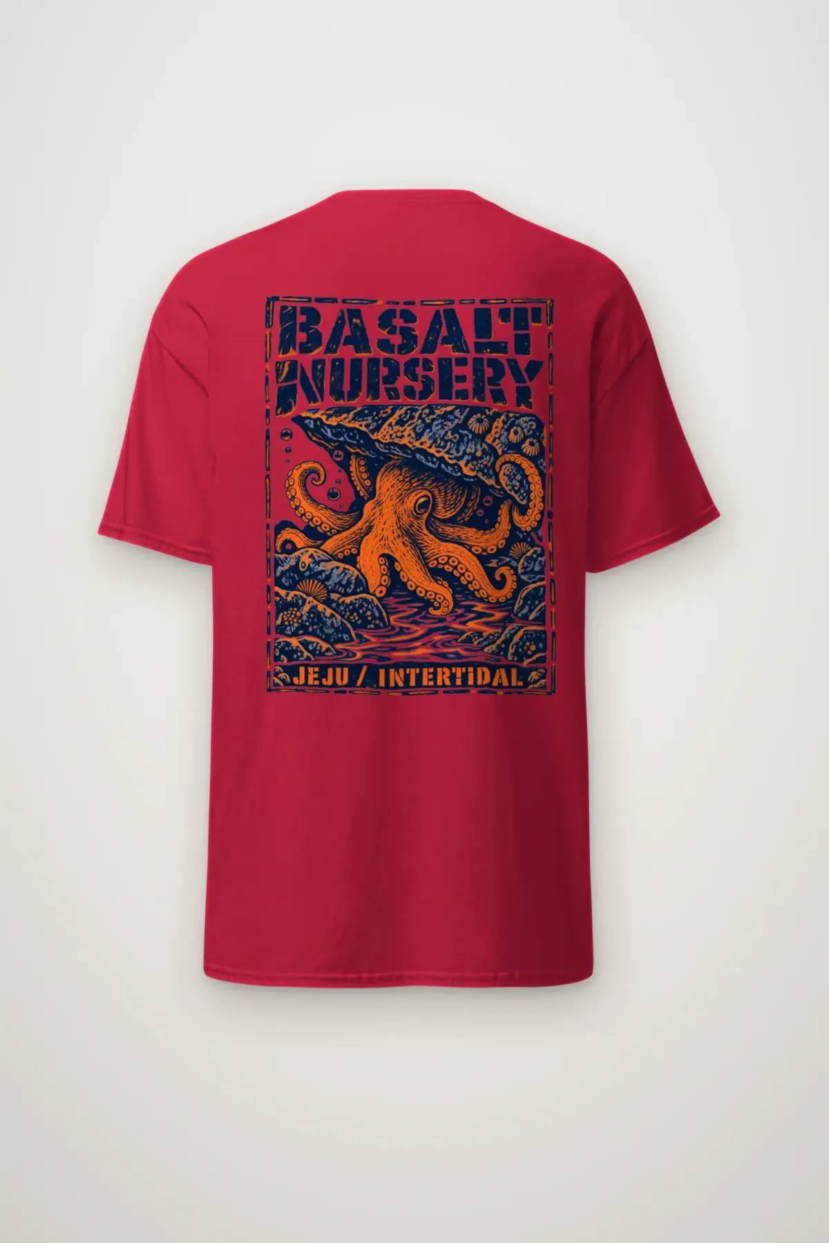 "Basalt Nursery Jeju Intertidal" Heavyweight Unisex Crewneck T-shirt