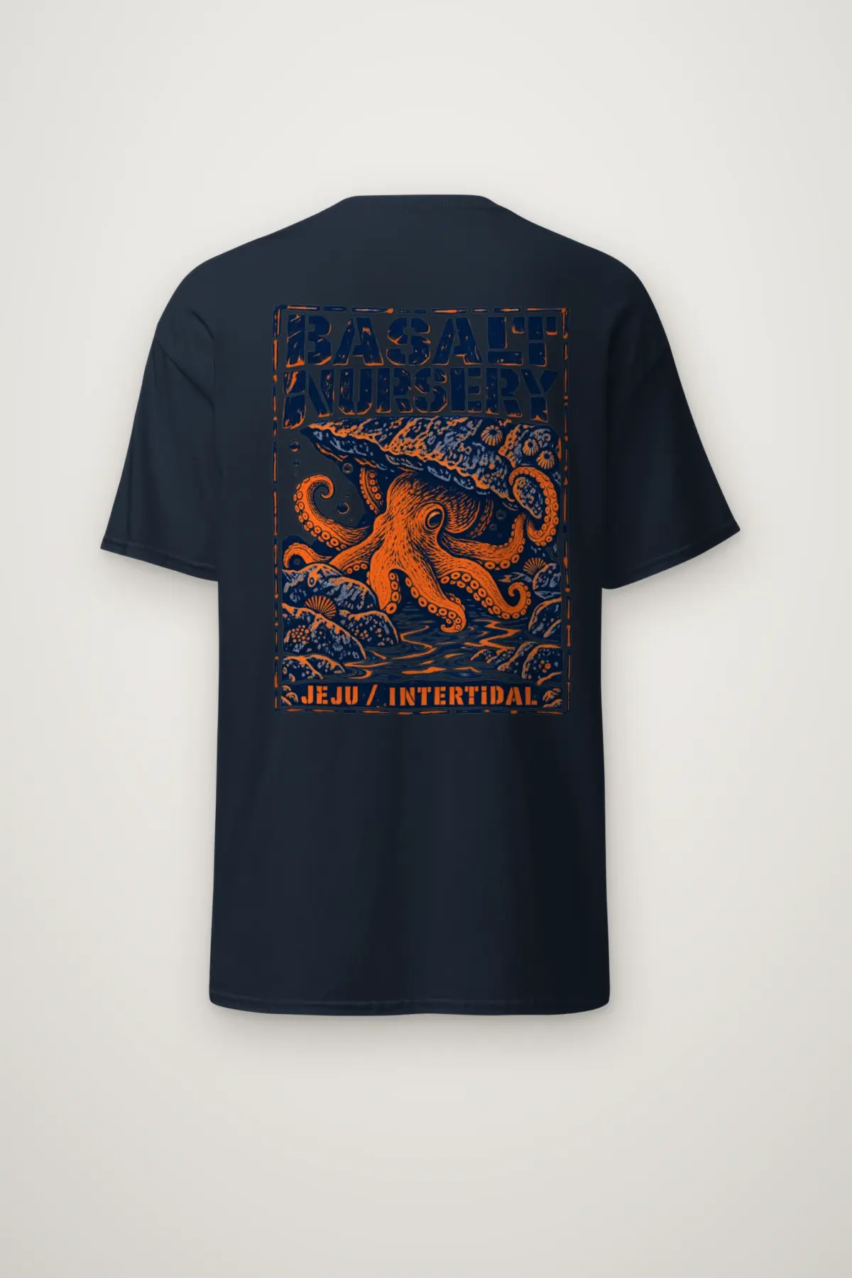 "Basalt Nursery Jeju Intertidal" Heavyweight Unisex Crewneck T-shirt