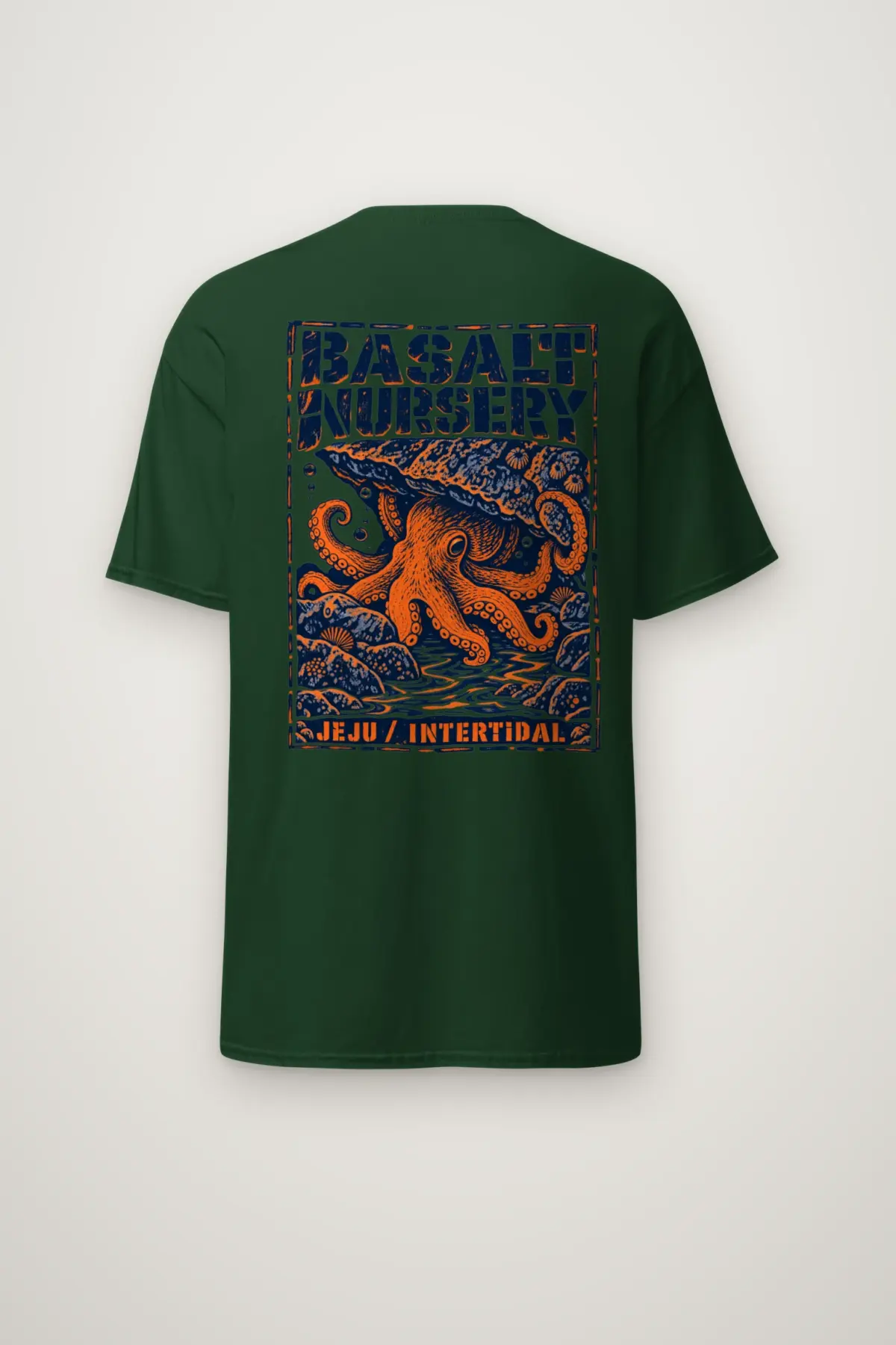 "Basalt Nursery Jeju Intertidal" Heavyweight Unisex Crewneck T-shirt