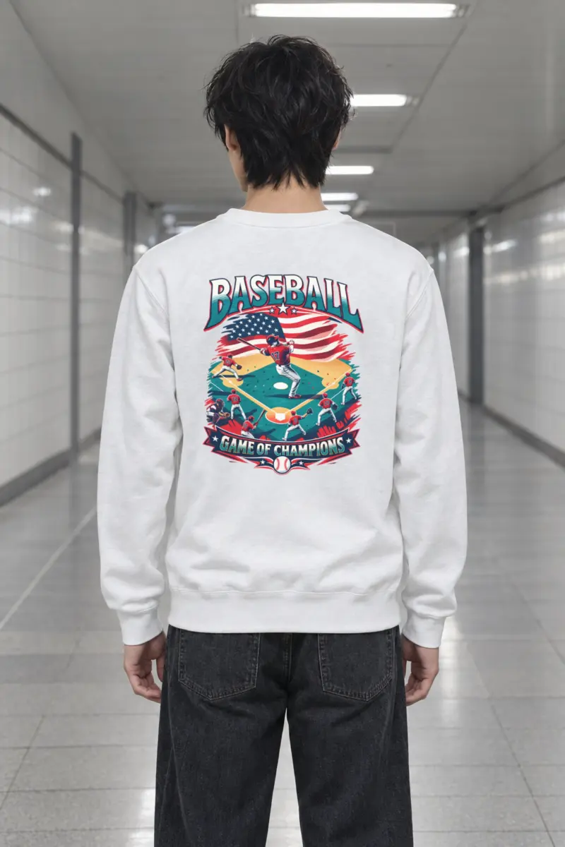 "Baseball Game Of Champions" Heavy Blend Unisex Crewneck Sweatshirt