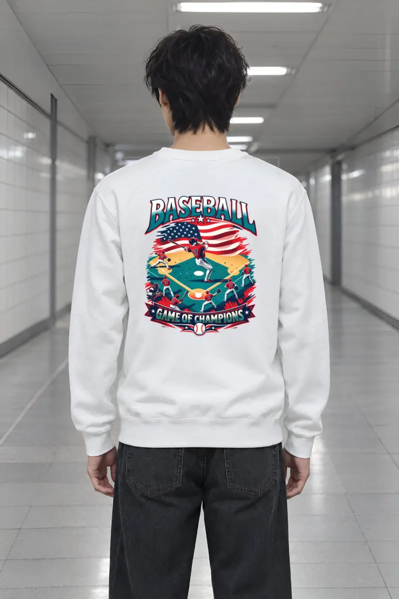 "Baseball Game Of Champions" Heavy Blend Unisex Crewneck Sweatshirt