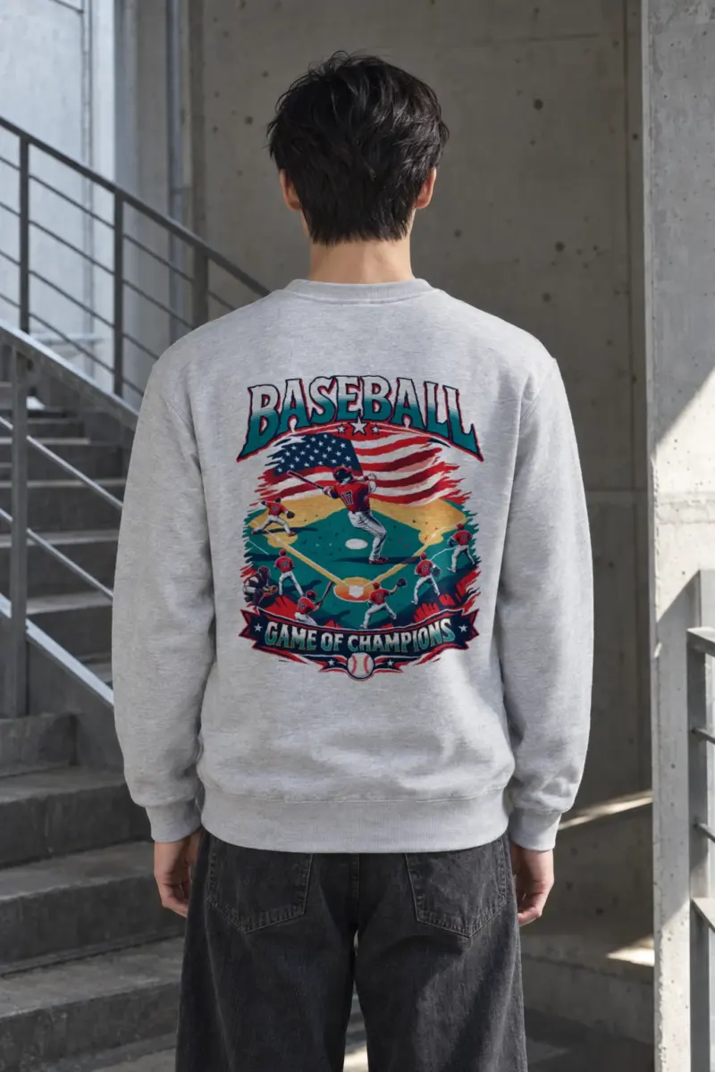 "Baseball Game Of Champions" Heavy Blend Unisex Crewneck Sweatshirt