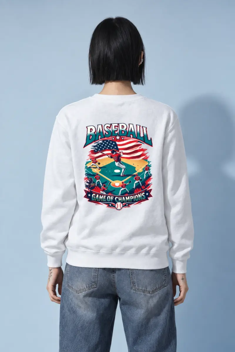 "Baseball Game Of Champions" Heavy Blend Unisex Crewneck Sweatshirt
