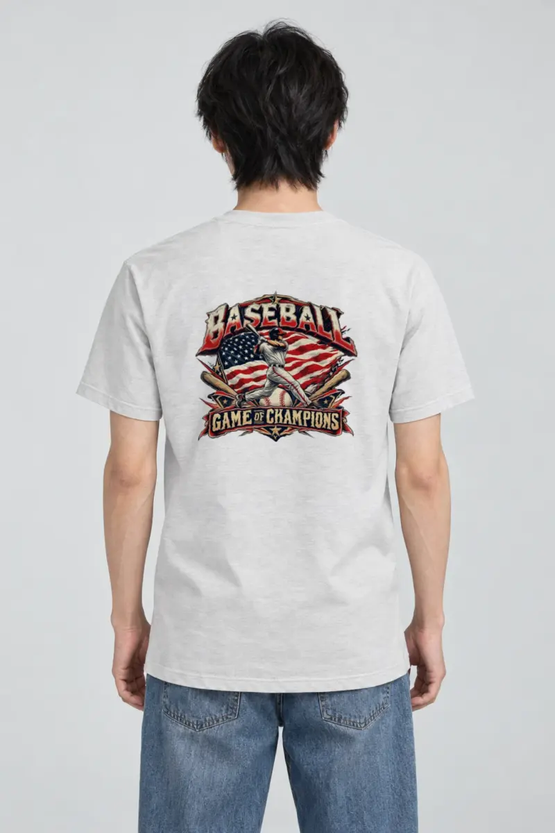 "Baseball Game Of Champions" Heavyweight Unisex Crewneck T-shirt
