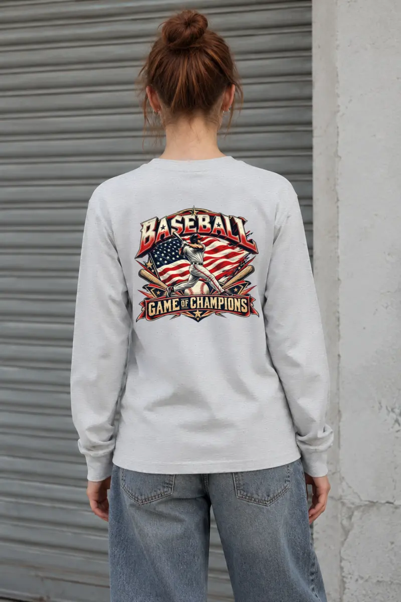 "Baseball Game Of Champions" Unisex Longsleeve T-shirt