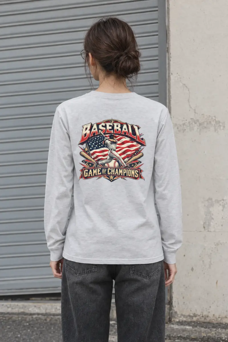 "Baseball Game Of Champions" Unisex Longsleeve T-shirt