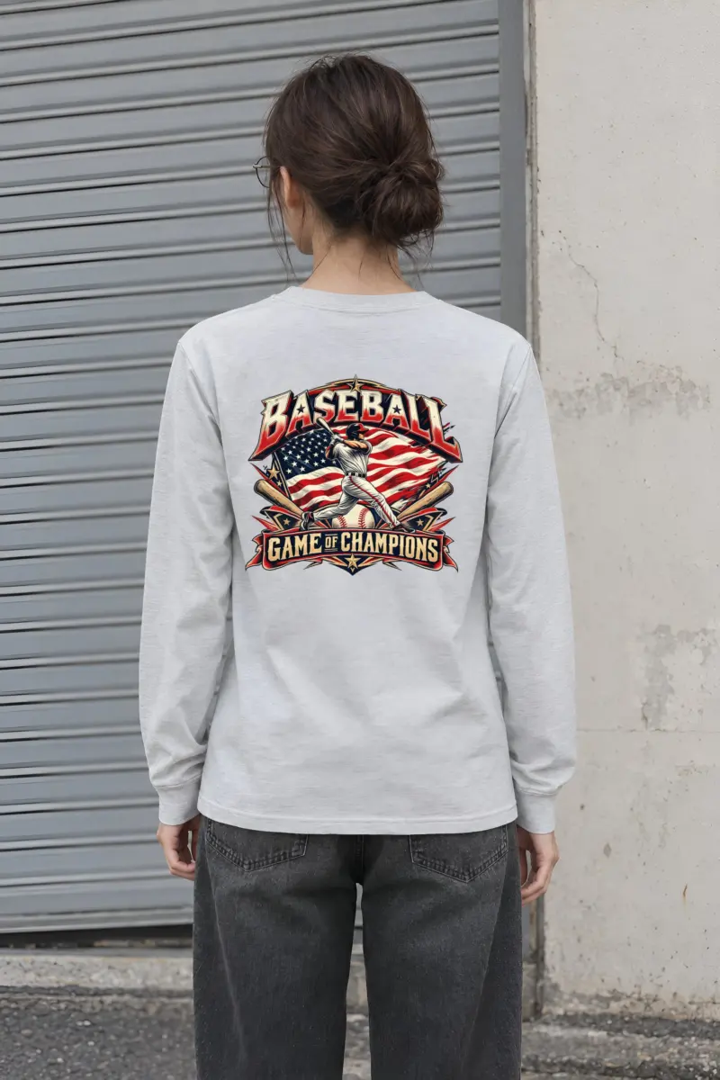 "Baseball Game Of Champions" Unisex Longsleeve T-shirt