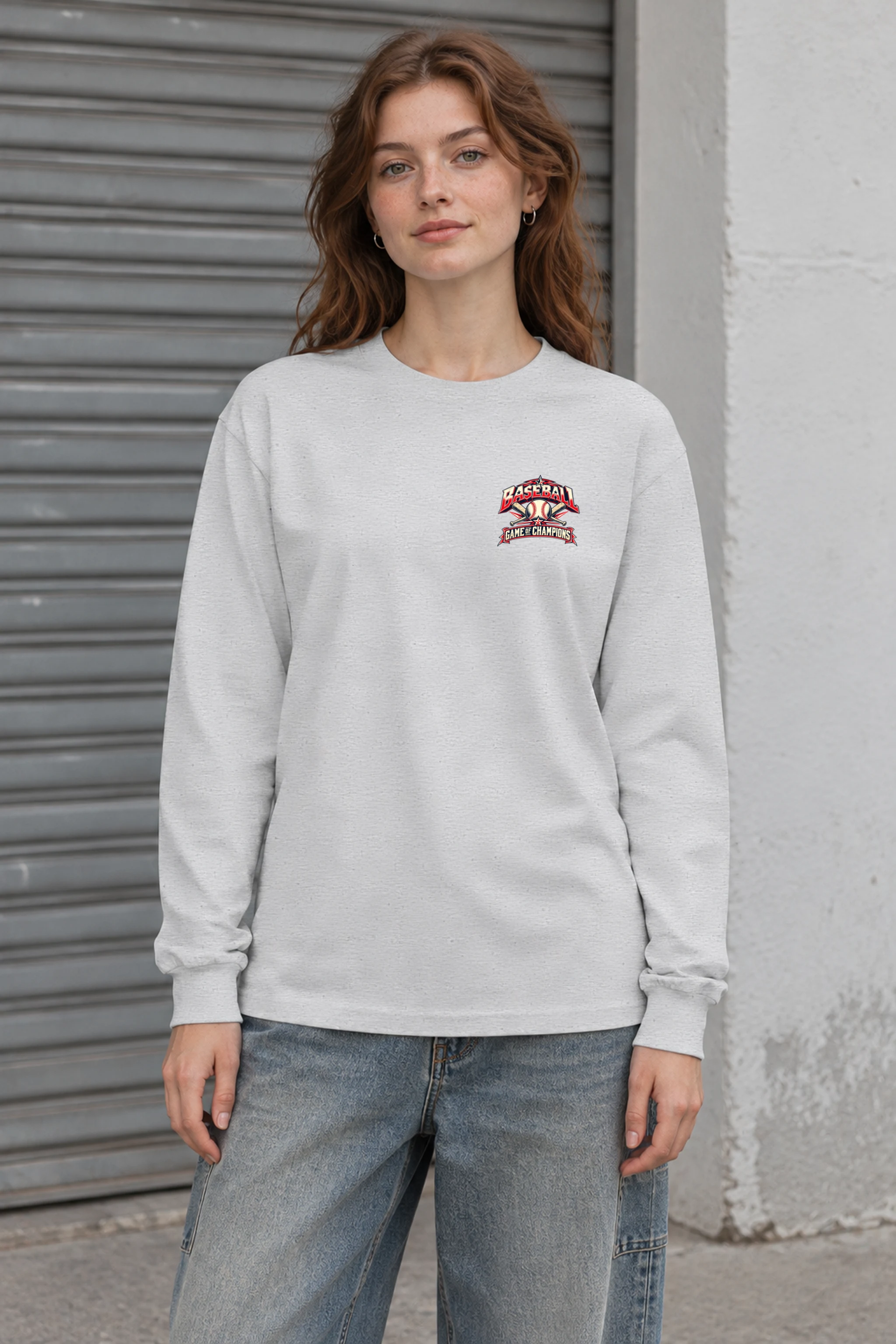 "Baseball Game Of Champions" Unisex Longsleeve T-shirt