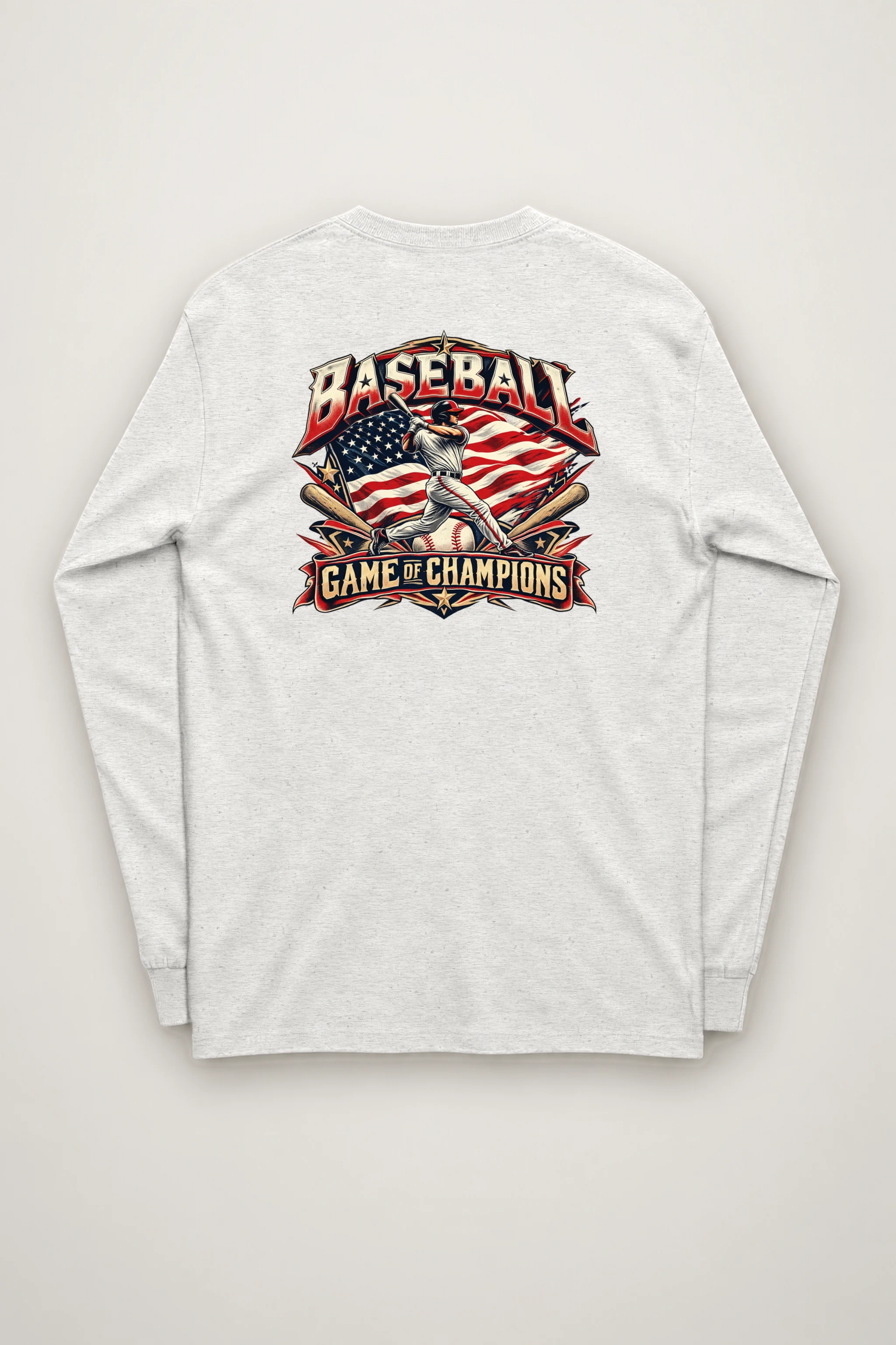 "Baseball Game Of Champions" Unisex Longsleeve T-shirt
