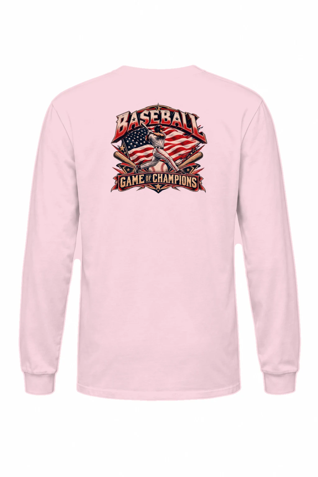 "Baseball Game Of Champions" Unisex Longsleeve T-shirt | Gildan 2400