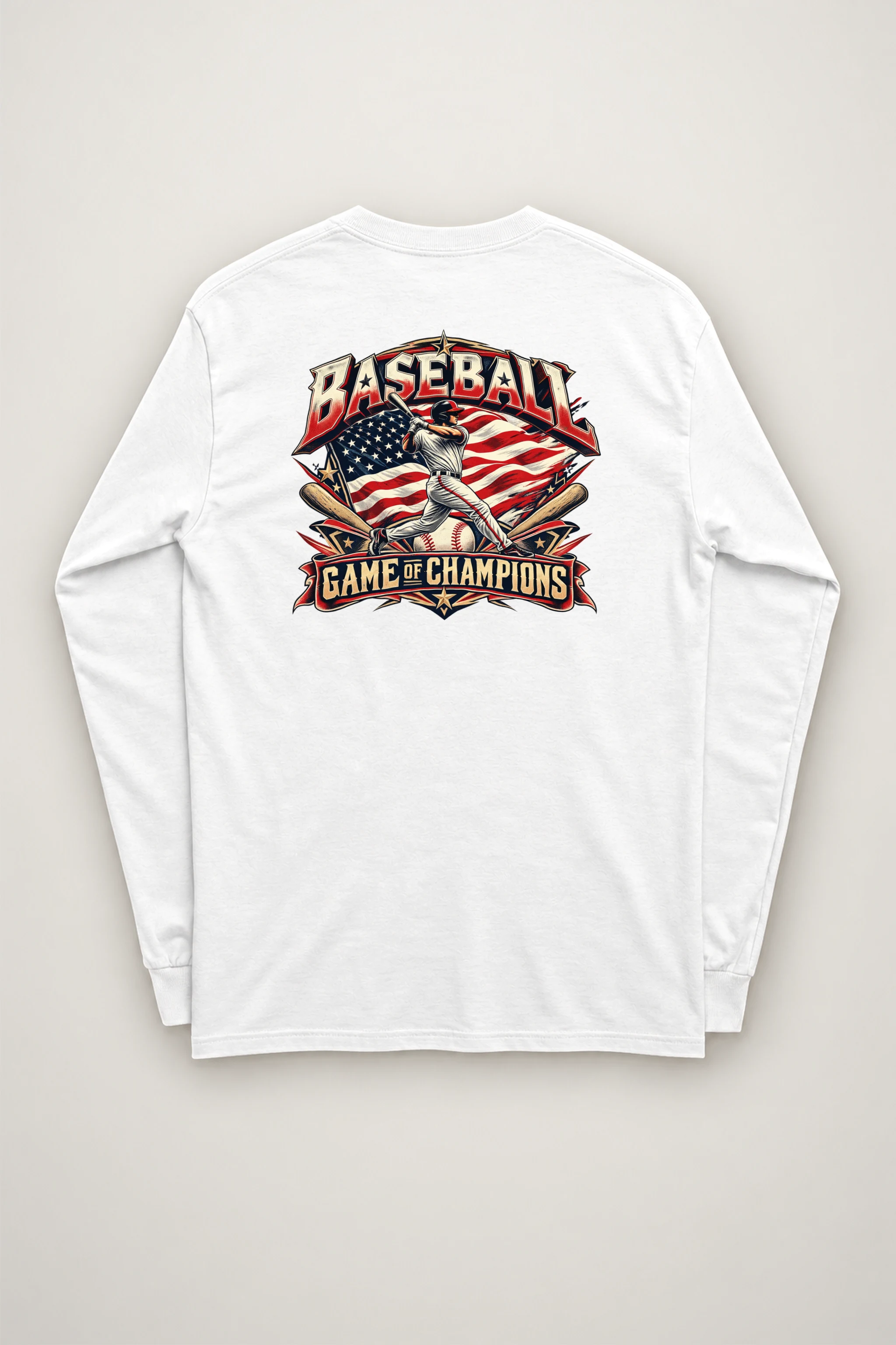 "Baseball Game Of Champions" Unisex Longsleeve T-shirt