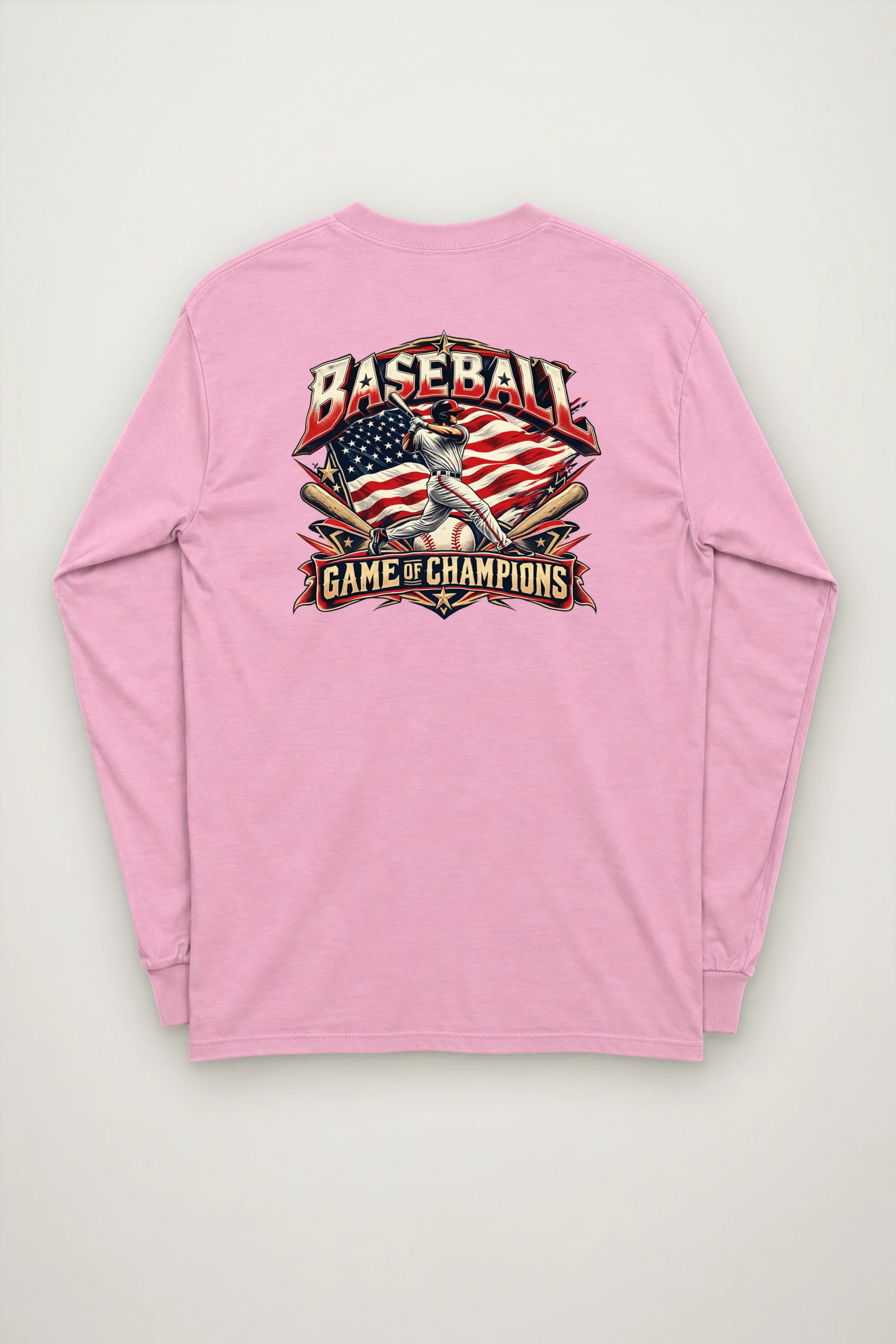 "Baseball Game Of Champions" Unisex Longsleeve T-shirt