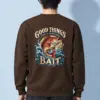 "Bass Bait Club" Heavy Blend Unisex Crewneck Sweatshirt